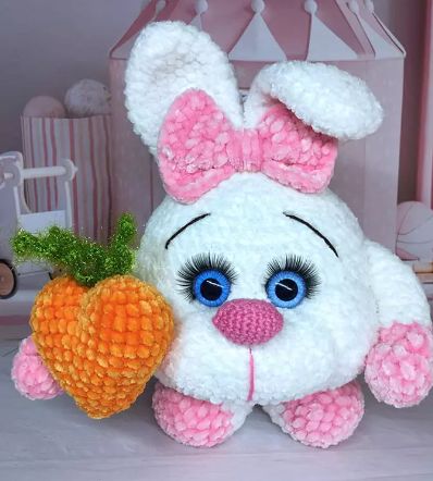 Amigurumi Bunny Free Pattern – Amigurumi Amigurumi Patterns, Crochet Rabbit Free Pattern, Easter Crochet Patterns Free, Wayuu Bags Pattern, Crochet Game, Jacket Crochet, Easy Crochet Animals, Crochet Cardigans, Amigurumi Doll Pattern