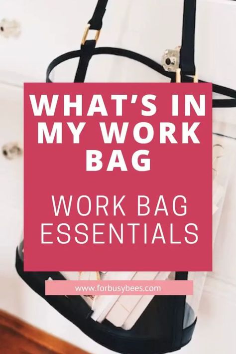 whats in my work bag What To Pack In Your Work Bag, How To Organize Work Bag, Work Bag Must Haves, Pack My Work Bag, What To Put In Work Bag, Purse For Work, Everyday Bag Essentials For Women, What’s Inside My Work Bag, Work Essentials Women