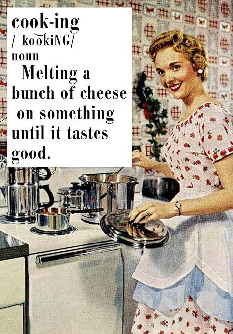 Amazon.com: Cooking Melting a Bunch of Cheese on Something 2" x 3" Fridge Magnet Refrigerator Vintage Image Gift Retro Funny Humor : Home & Kitchen Humour, Retro Humour, Vintage Humor Retro Funny, Cooking Quotes Humor, Vintage Funny Quotes, Feminist Humor, Retro Funny, Funny Paintings, Clean Jokes