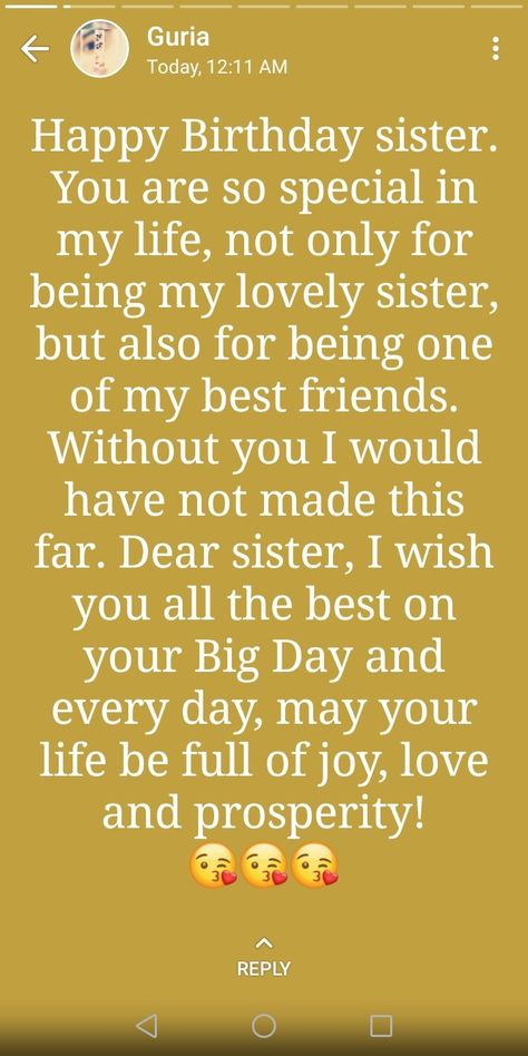 Happy Birthday Choti Sister, Happy Birthday My Czn Wishes, Happy Birthday Sis Wishes, Sis Birthday Wishes, Happy Birthday Masi Wishes, Birthday Wish Sister, Happy Birthday Wishes For A Sister, Birthday Wishes For Sis, Happy Birthday Quotes For Sister