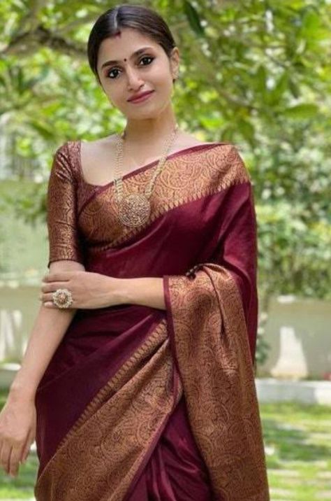 Nature, Saree With Long Blouse, Long Blouse Saree, Sneha Saree, Ponniyin Selvan, Lehenga Top, Saree Ideas, Simple Saree Designs, Latest Bridal Lehenga