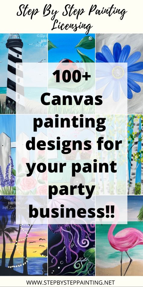 Painting Ideas On Canvas Pictures, What To Paint At A Paint Party, Paint Party Templates Free Printable, Paint And Sip Templates, Wine And Sip Painting Ideas, Wine And Canvas Ideas Paint Party, Diy Paint And Sip Party Canvas Art, How To Host A Paint And Sip Party, Painting Templates Free Printable Canvas