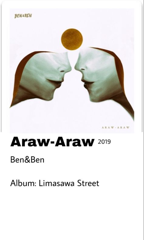 Araw Araw Ben&ben, Ben And Ben Araw Araw, Ben&ben Araw Araw, Araw Araw Ben&ben Spotify, Araw Araw Ben And Ben, Ben And Ben Spotify, Ben&ben Band, Ben & Ben, Song Poster