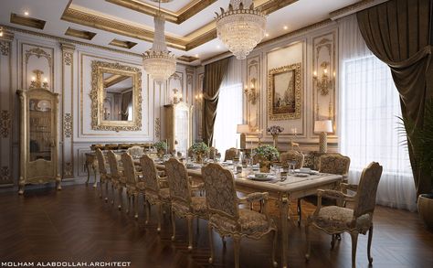 Mansion Dinner Room, Big Dining Room Aesthetic, Royal Dinning Room Aesthetic, Old Mansion Dining Room, Old Money House Dining Room, Castle Dinner Room, Big Family Dining Room, Old Money Dinning Room, Dining Room Old Money