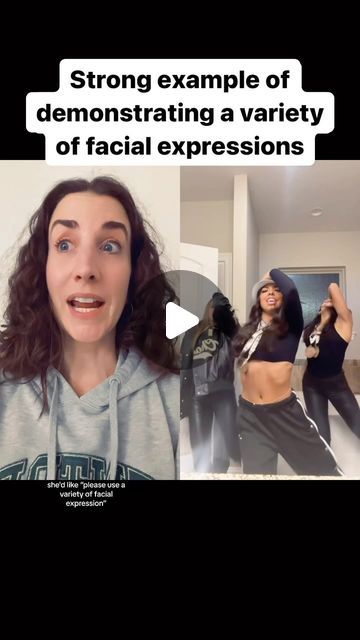 Judge Mimi on Instagram: "strong example of using a variety of facial expressions to highlight and emphasize area of a dance #cheerjudge #cheerdance #facial #smoothcriminal" Highlights, Instagram, Facial Expressions For Dance, Cheer Dance, Facial Expressions, Facial, On Instagram