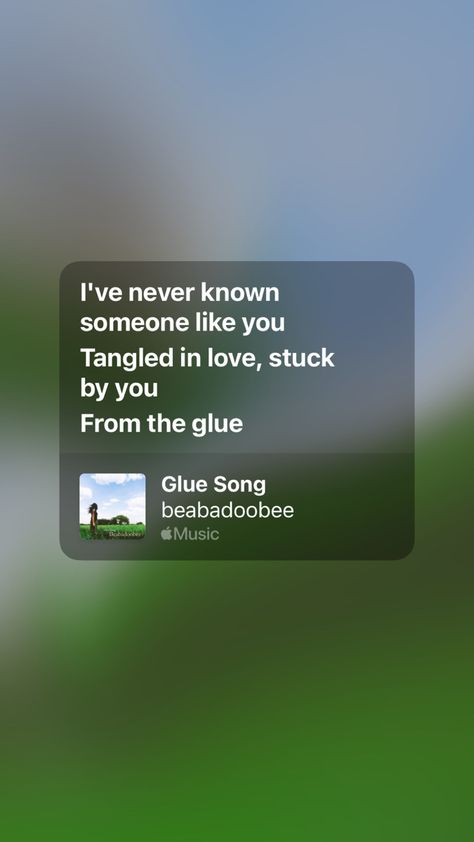 Beabadoobee Glue Song Aesthetic, The Glue Song Aesthetic, Glue Song Lyric, Glue Beabadoobee, Beabadoobee Lyrics Aesthetic, Beabadoobee Aesthetic Core, Glue Song Beabadoobee Spotify, Glue Song Beabadoobee, Banger Songs