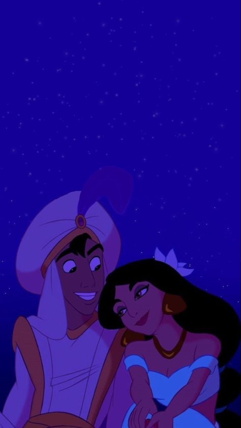 Aladdin And Jasmine Wallpaper, Aladdin Wallpaper, Disney Romance, Aladdin Movie, Foto Disney, Aladdin Jasmine, Image Princesse Disney, Disney Cuties, Disney Jasmine