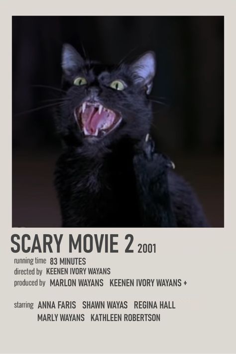 scary movie 2 minimalist polaroid poster Scary Movie 2 Poster, Scary Movie Movie Poster, Scary Movie Posters, Scary Movie 1, Scary Movie 4, Scary Movie 2, Minimalist Polaroid Poster, Indie Movie Posters, Spooky Movies