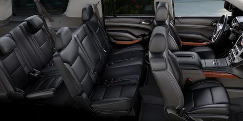 2020 Chevy Suburban | Large SUV | 7, 8, or 9 Seat Options at Chevrolet Cadillac of Santa Fe: www.chevroletofsantafe.com. 9 Seater Suv, 8 Seater Cars, Suv Interior, Family Car Trip, 7 Seater Suv, 3rd Row Suv, Trim Options, Ford Suv, Large Suv