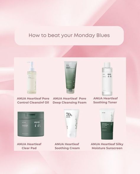 Let's face it, Mondays can be a bit of a downer, but guess what? We've got a fabulous solution to kickstart your week with a radiant glow! 🌞 Say hello to the Anua Heartleaf Line – your secret weapon for a skincare routine that's not only effective but also a pure delight to indulge in. Trust us; you'll be looking forward to Mondays from now on! 😍 #AnuaSkincare #KBeauty #KoreanSkincare #CresciteBeauty #MondayBlues #SelfCare #SkincareRoutine Korean Face Cream, Skin Advice, Beautiful Skin Care, Japanese Skincare, Korean Skincare Routine, Pretty Skin Care, Pretty Skin, Acne Free, Skin Care Routine Steps
