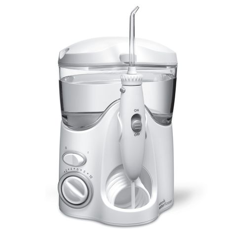 Free 2-day shipping on qualified orders over $35. Buy Waterpik Ultra Countertop Water Flosser Oral Irrigator, White at Walmart.com Waterpik Water Flosser, American Dental Association, Bathroom Gadgets, Water Flosser, Gum Health, Towel Bars, Dental Floss, Water Jet, Oral Hygiene