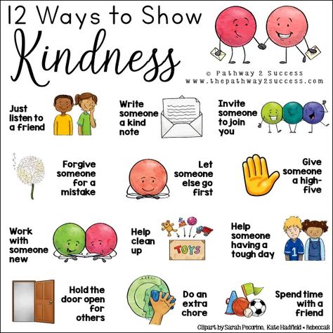 Teach kindness with a free printable learning activity for kids and young adults. As teachers and parents, we know that teaching about being kind can create a more positive learning environment for everyone! Complete a kindness challenge with a fun lesson to help encourage a caring and positive community for all. #kindness #pathway2success Encouraging Kindness In The Classroom, Class Kindness Activities, Class Kindness Challenge, Teaching Kindness In The Classroom, Kindness Kids Activities, Great Kindness Challenge Ideas, Classroom Kindness Challenge, How To Teach Kindness To Kids, Kindness Challenge For Kids Classroom