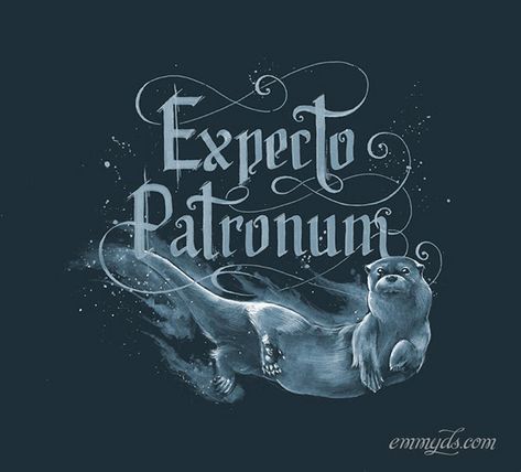 Expecto Patronum [Illustration & lettering] on Behance Harry Potter, White Ink, Hand Lettering, Harry Potter Universe, Illustration Lettering, Expecto Patronum, Ink Illustration, Universe, White
