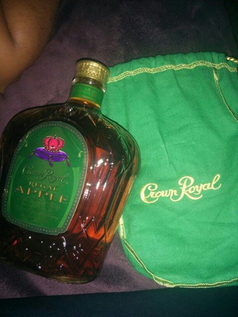 Crown apple! Mix with apple juice it is unbelievably smooth. Taste amazing hot or cold! Apple Crown Royal Drinks, Alcohol Snapchat, Alcohol Snapchat Party, Snapchat Party, Bday Plans, Crown Apple, Crown Royal Drinks, Drinks Wedding, Drink Mixes