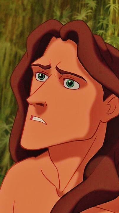 Tarzan -- He is probably my favorite male Disney character. He is so personable and sweet and I love the way he adores Jane. Plus he has like... a jawline to kill. ;) Male Disney Characters, Disney Guys, Tarzan 1999, Tarzan Disney, Disney Quizzes, Tony Goldwyn, Lilo Et Stitch, Super Funny Pictures, Disney Men