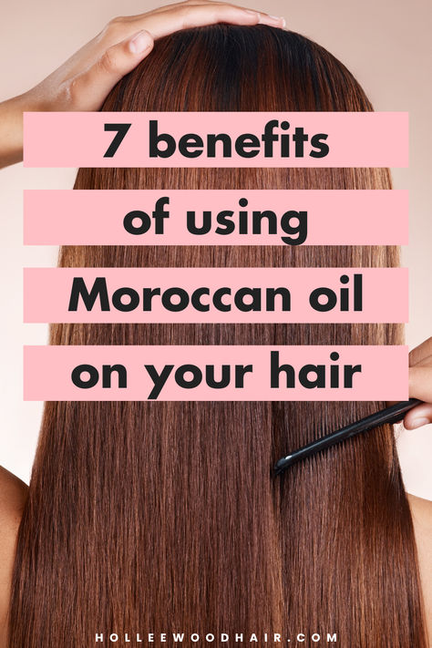 7 benefits of using Moroccan oil on your hair Balayage, Moroccan Hair Oil, Morrocan Oil, Healthy Relaxed Hair, Drugstore Hair Products, Moroccan Oil Hair, Hair Facts, Haircare Routine, Color Conditioner