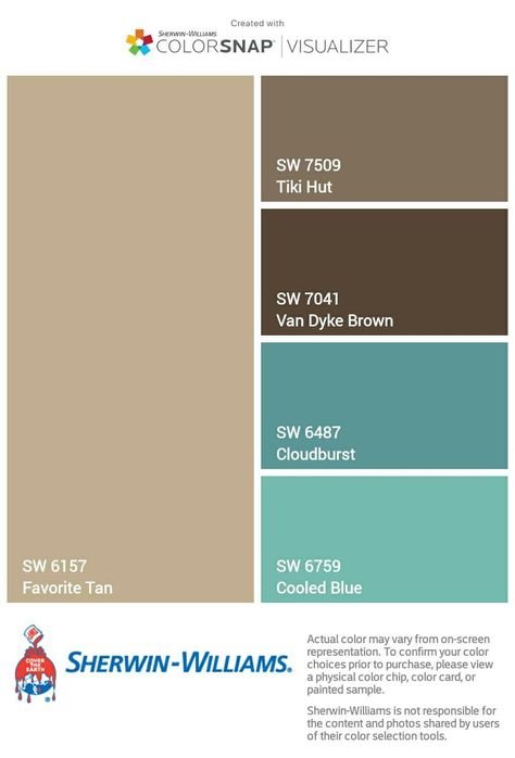 Tiki Bar Color Palette, Tiki Color Palette, Bathroom Wall Colors, Exterior Color Palette, Decor Color Palette, Enchanted Tiki Room, Hawaiian Tiki, Hawaii Homes, Tiki Hut