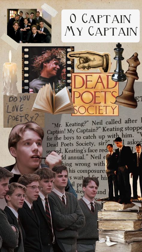 #movie #deadpoetssociety #robinwilliams #movies #cinema #collage #moodboard #vintage Cinema Collage Art, Cinema Collage, Film Collage, Collage Wallpapers, College Poster, Moodboard Vintage, Movie Collage, Collage Moodboard, Movie Dialogues