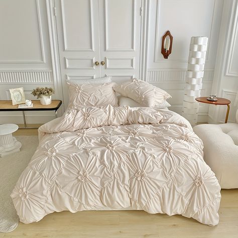 Faster shipping. Better service Boho Quilt Bedding, Beige Bed, Luxury Bedding Sets, Duvet Bedding Sets, Room Makeover Inspiration, Duvet Bedding, House Room, Bedroom Aesthetic, Room Inspiration Bedroom