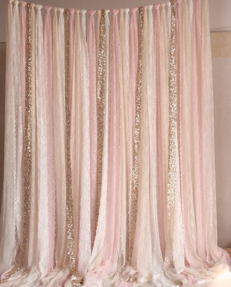 Kindergarten Party, Photobooth Backdrop, Photo Booth Backdrop Wedding, White Lace Fabric, Curtain Backdrops, Fiesta Baby Shower, Baby Shower Backdrop, Photo Booth Backdrop, Girl Shower