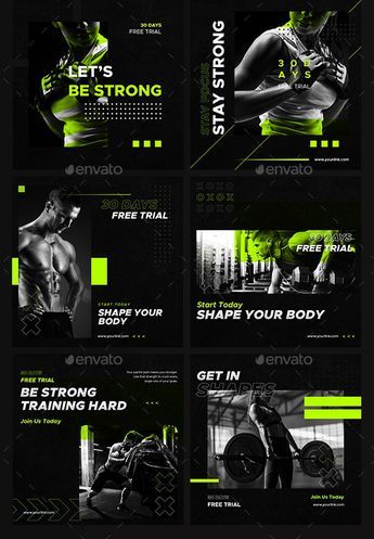 Fitness Design Poster, Gym Branding Design, Gym Graphic Design, Sports Brochure, Gym Graphics, Gym Advertising, Gym Branding, Desain Ux, Gym Flyer