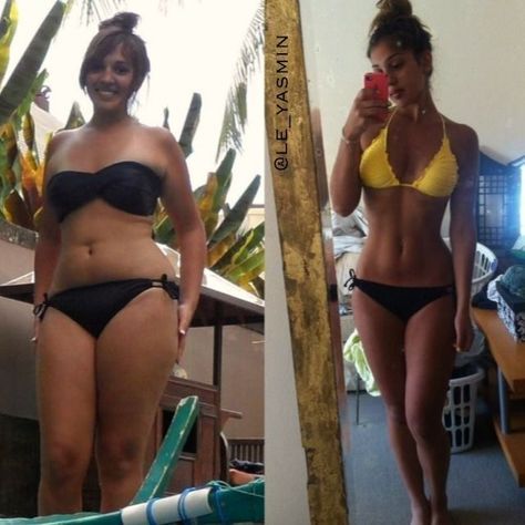 journey-of-yasmin: another one of my before and afters! xx this girl was one of my first weight loss inspirations on tumblr! I can’t... #fitness Fitness Before And After Pictures, Transformation Du Corps, Strong Women Fitness, Transformation Pictures, Fitness Photos, Fitness Logo, Workout Aesthetic, Fitness Transformation, Transformation Body