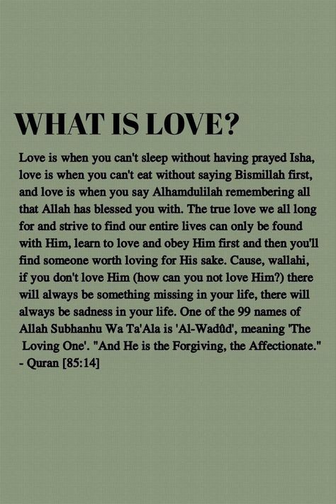 Islamic Self Love Quote, Quotes About Love In Islam, True Love In Islam, Islam And Love, Soulmates In Islam, Islam About Love, Love In Islam Quotes, Sabr Meaning, About Love In Islam