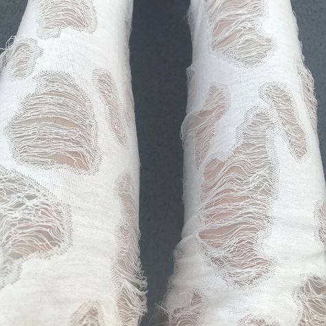 White Ripped Tights, Long Legwarmers, Zombie Bride Halloween Costume, Black Knee Socks, Bride Halloween Costume, Halloween Pants, White Knee Socks, Slashed Leggings, Halloween Bride Costumes