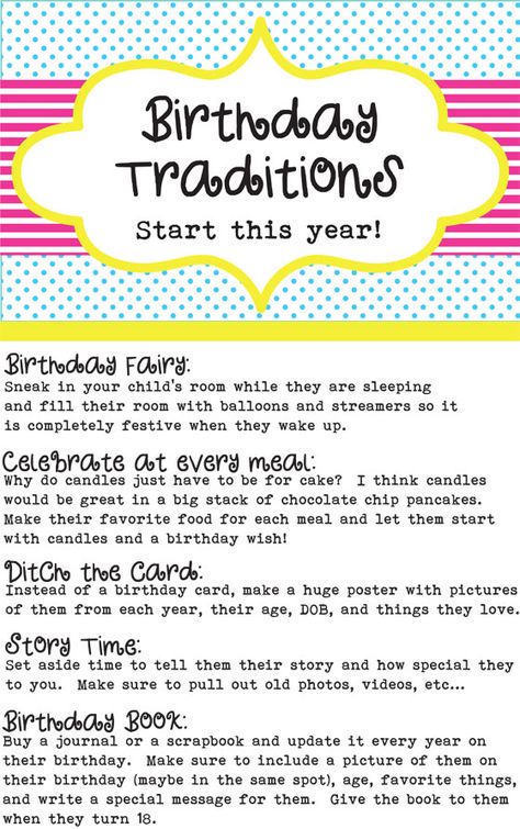 Birthday Traditions--love the bday book idea! Uppfostra Barn, Traditions To Start, Birthday Traditions, Birthday Book, Kid Hacks, Smart Parenting, Future Mom, Parenting Skills, Picture Collage