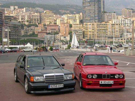 BMW M3 Sports Evolution and Mercedes Benz 190E Evolution II Mercedes 190e Evo Ii, Mercedes E190 Evo, Mercedes Benz E190, Old School Mercedes Benz, Mercedes Benz 190e Evo Ii, E190 Evo, Bmw M3 Evolution, 190e Evo Ii, Mercedes 190 Evo