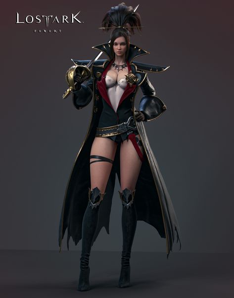 Character Art, Character Design, Lost Ark Character, Lost Ark, Fantasy Warrior, A Character, 3d Art, The Game, Art Girl