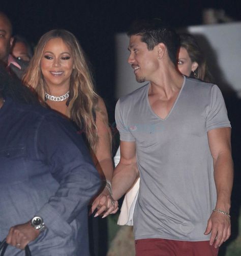 Mariah Carey is back together with Bryan Tanaka Pop Music, Bryan Tanaka, Sushi Date, Vision Of Love, Nick Cannon, Dream Lover, Back Together, Monday Night, Mariah Carey