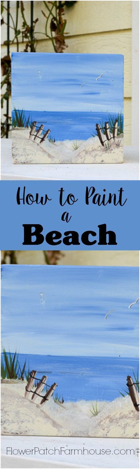 How to Paint a Beach Do you need some beach time?  If you can’t pack up and take off for a beach getaway then paint yourself there. (for another Beach Scene painting click here: Paint a Sunse… Watercolour Tips, Ink Drawings, Canvases Painting, Art Plage, Beautiful Beach Scenes, Beach Scene Painting, Painting Kids, Hur Man Målar, Watercolor Tips