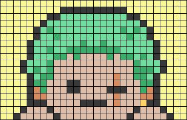 Lilo And Stitch Pixel Art, Anime Crochet Grid, One Piece Pixel Art Grid, Pixel Art Anime Easy, Pixel Art People, Minecraft One Piece, Crocodile One Piece, Pixel Anime, Roronoa Zoro One Piece