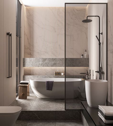 Ideas Baños, Bathroom Design Small Modern, Modern Luxury Bathroom, Washroom Design, Bathroom Decor Luxury, Bad Inspiration, Bathroom Design Decor, Toilet Design, Bathroom Inspiration Decor