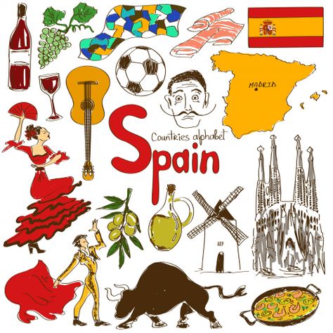 'S' is for Spain with this next alphabetical countries worksheet from KidsPressMagazine!  Repin this post for later! Flags Of European Countries, Montessori Geography, Geography For Kids, Country Studies, Countries And Flags, Spain Culture, Homeschool Geography, World Thinking Day, Maps For Kids