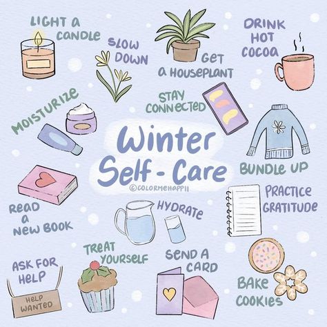 Winter Wellness, Self Care Bullet Journal, Keno, Mental And Emotional Health, Self Care Activities, Self Care Routine, Vitamin D, Self Improvement Tips, Emotional Health