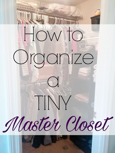 Organisation, Tiny Master Closet, Small Master Closet, Closet Wallpaper, Organizing Walk In Closet, Small Closet Organization Bedroom, Organizar Closet, Master Closet Organization, Closet Small Bedroom