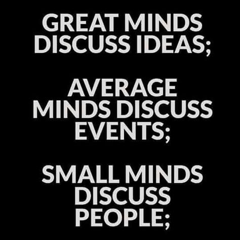 This is SOOOO TRUE! The people who like to talk about other people often think you're self centered or narcissistic if you talk about yourself rather than others. Sorry, hunny, but some of us are more interesting and don't need to tear people down to make conversation. 🐸☕✌ Small People Talk About Other People, Dont Talk About Others Quotes, Two Faced Quotes, Agenda Quotes, Talk About Yourself, Diversity Quotes, Team Culture, Small Minds Discuss People, Great Minds Discuss Ideas