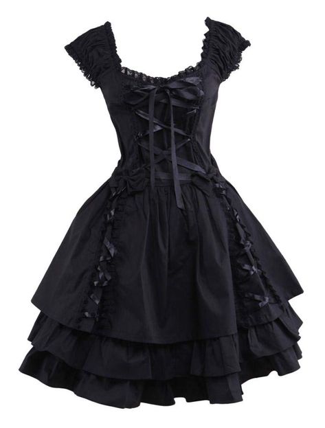 Gothic Lolita, Goth Lolita, Lace Front Dress, Gothic Lolita Dress, Goth Dress, Gothic Dress, Mori Girl, Lolita Dress, One Piece Dress