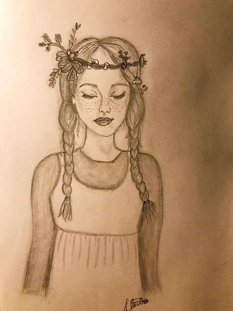 Anne with an E drawing #annewithane #annewithanedraw Anne With An E Art Drawing, Anne With An E Drawing Pencil, Anne With An E Drawing, Eleven Stranger Things Drawing, Pencil Sketches Easy, Eleven Stranger Things, Anne With An E, Easy Drawings Sketches, Sketches Easy