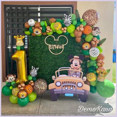 [PaidAd] 11 Jungle Safari Birthday Party Hacks To Copy #junglesafaribirthdayparty Jungle Birthday Theme Decorations, Jungle Party 1st Birthday, Safari Theme 2nd Birthday Party, Safari Party Decorations Diy, Jungle Safari Birthday Theme, Jungle Mickey Mouse Party, Mickey Mouse Wild One Birthday, Birthday Jungle Theme Decoration, Safari Themed Birthday Party Boys