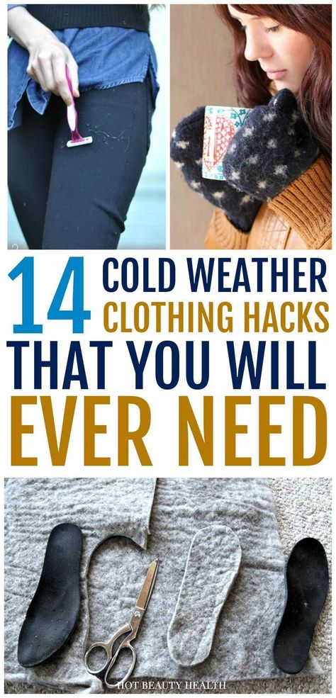 Winter Tips Life Hacks, Winter Clothes Hacks, How To Stay Warm In Winter, Winter Hacks Cold Weather, Utility Hacks, Staying Warm In Winter, Dress For Cold Weather, Cold Weather Hacks, Cold Weather Clothes