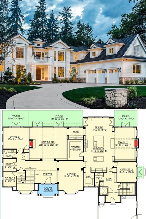 Colonial Home Floor Plans, Traditional Colonial, Colonial House Plans, Basement House Plans, Sims 4 House Plans, Colonial Home, House Plans One Story, Casas The Sims 4, Home Design Floor Plans