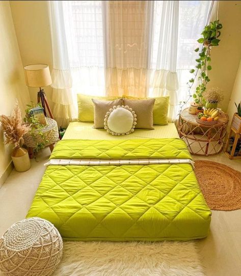 Bedroom decor ideas Fresh Home Decor, Bedroom Decor Pictures, Colorful Room Decor, Indian Room Decor, Indian Bedroom, Room Decor Tips, Indian Bedroom Decor, Colourful Living Room Decor, India Home Decor