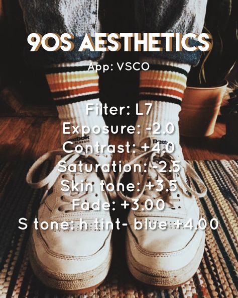 #vsco #vscocam #vscoedit #aesthetic #aestheticedits #aesthetictumblr #90s #90saesthetic #90svintage 90s Edit Photo, 90s Vsco Filter, Vsco Filter 90s, Vsco Selfie Filter, Vsco Filter Aesthetic, Vsco Film Presets, Iphone Filter, Iphone Filters, 90s Aesthetics
