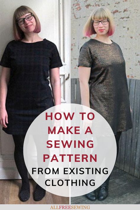 Couture, Pattern From Existing Clothes, Pattern Dress Sewing Tutorials, Upcycled Clothing Tutorial, Diy Clothes Refashion Upcycling, Homemade Clothing, Clothing Makeovers, Craft Clothes, Homemade Clothes