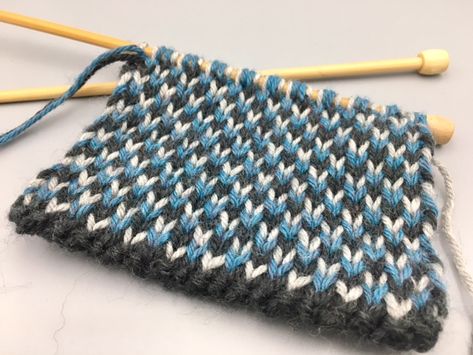 Triple Check Knit - mathgrrl Knitted Stitches, Simple Scarf, Knitting Stitches Tutorial, Knitting Stiches, Diy Scarf, Knitting Instructions, Textile Crafts, Scarf Knitting Patterns, Knit Stitch Patterns