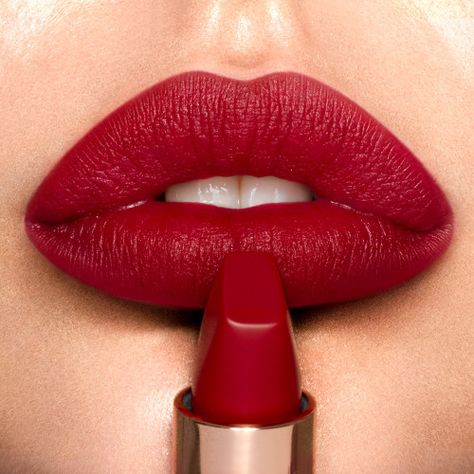 Red Matte Lipstick, Opera Theatre, Revolution Lipstick, Red Lipstick Shades, Charlotte Tilbury Matte Revolution, Red Lipstick Matte, Coffee Book, Best Red Lipstick, Red Lipstick Makeup