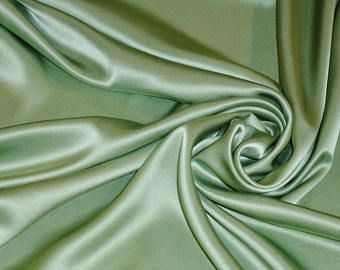 Tela, Satin Aesthetic, Monogram Robes, Green Silk Dresses, Silk Satin Fabric, Bridal Fabric, Floral Robes, Cheap Fabric, Luxury Silk